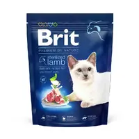 Brit Premium by Nature Sterilized СУХИЙ КОРМ Premium коти (з ягням) 300 г 