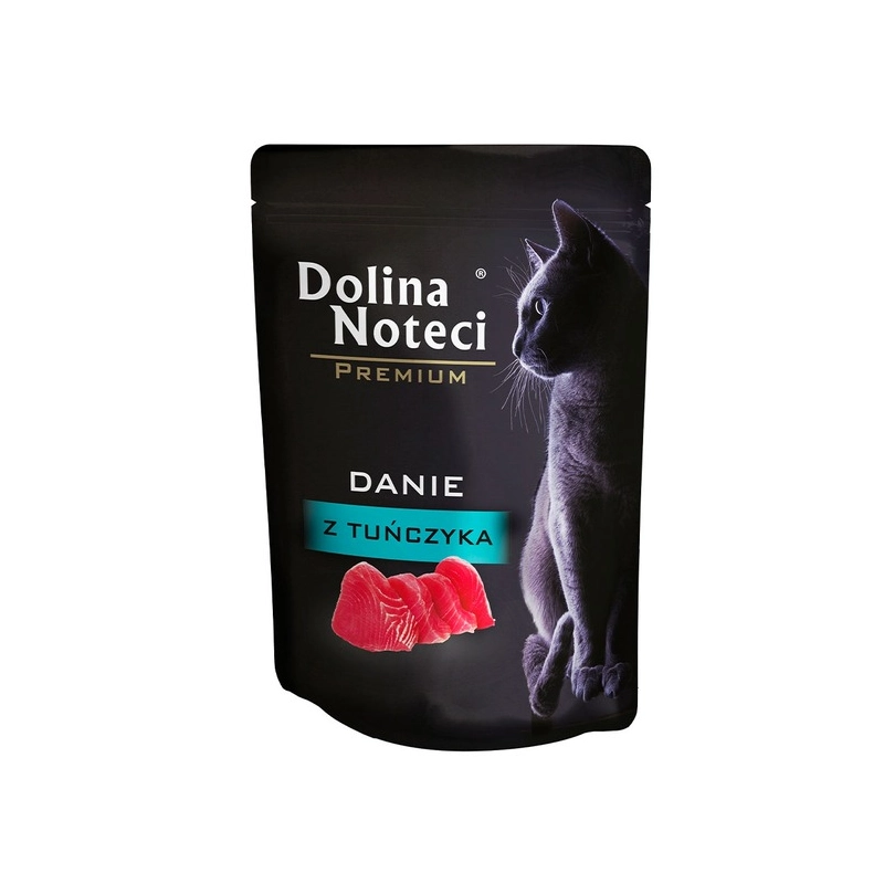 Dolina Noteci Premium Danie ВОЛОГИЙ КОРМ Premium коти (з тунцем) 85 г 