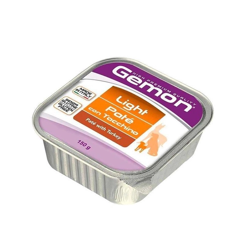 Gemon Dog Wet Adult влажный корм для собак 150 г - с индейкой (8009470300438) 