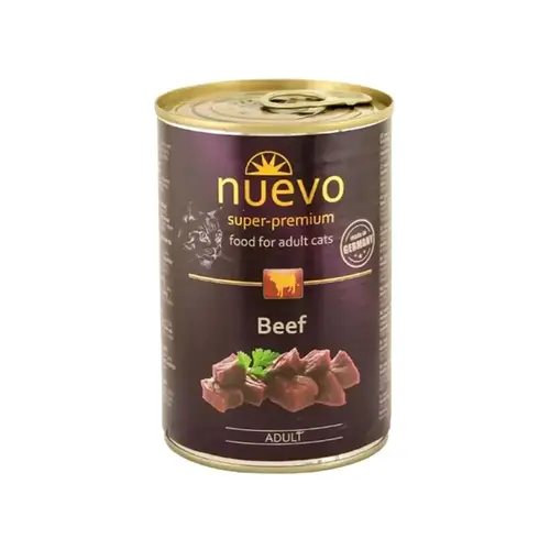 Nuevo Adult Veal вологий корм для котів 400 г - з яловичиною (4250231595202)