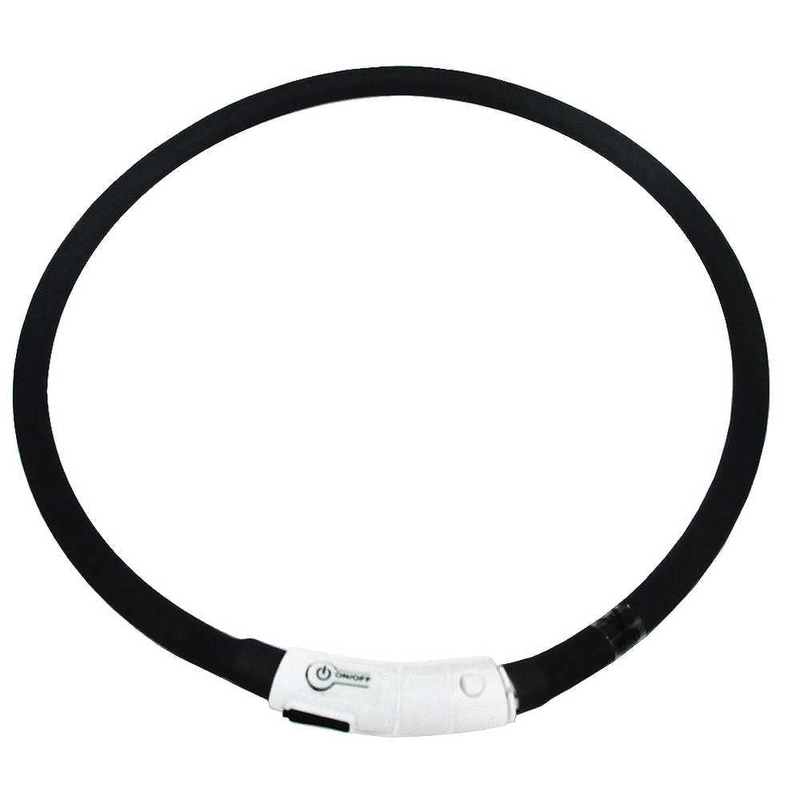TetraPet Expert нашийник для собак 70 см - з USB підзарядкою, силіконовий, чорний (8585027982987) 