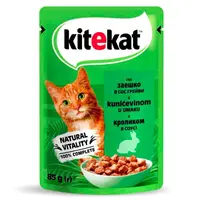 Kitekat ВОЛОГИЙ КОРМ Економ коти (з кроликом) 85 г 