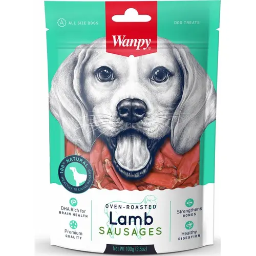 Wanpy LAMB & SAUSAGES ЛАСОЩІ Premium собаки (сосиски) 100 г
