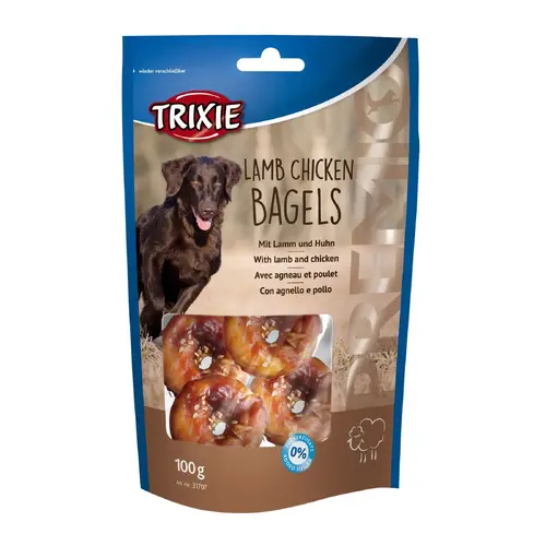 Trixie PREMIO Lamb & Chicken Bagles ЛАСОЩІ Premium собаки (кільця) 100 г