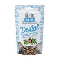 Brit Care Dental Functional Snack ЛАСОЩІ Супер-преміум коти (з індичкою) 50 г 