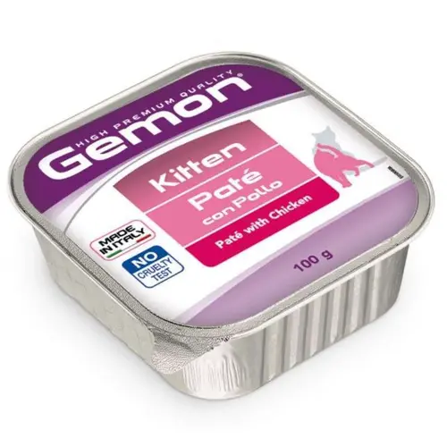 Gemon Kitten Pate ВОЛОГИЙ КОРМ Економ кошеня (паштет з куркою) 100 г