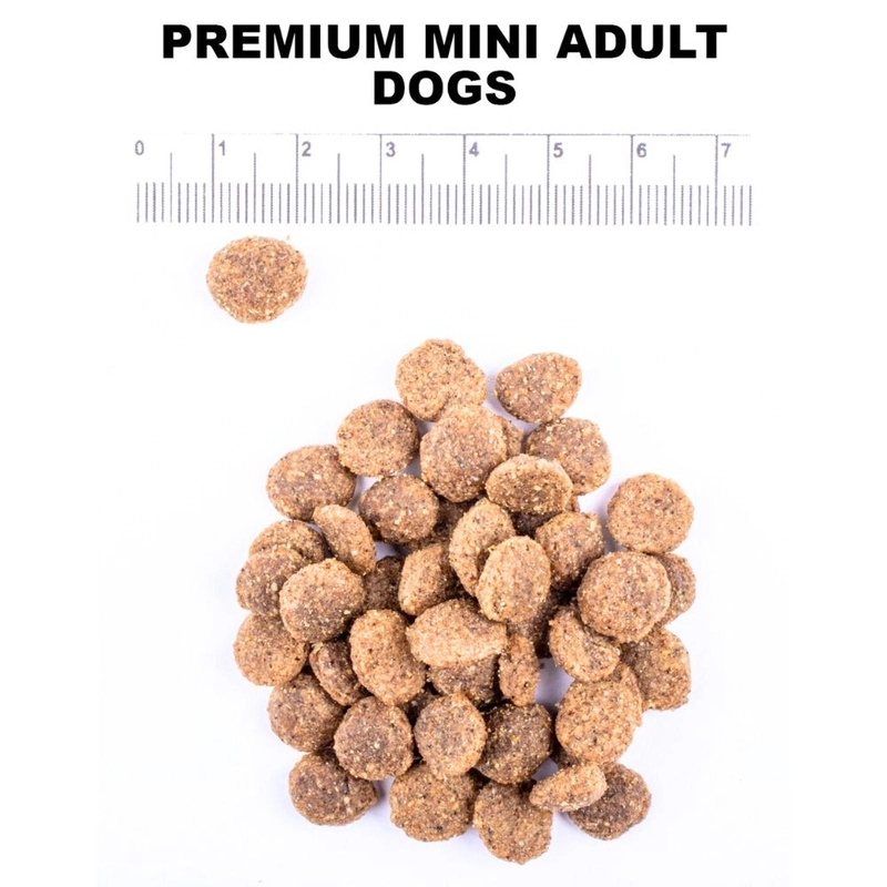 Amity Premium MINI ADULT СУХИЙ КОРМ Premium собаки дрібних порід (з куркою і ягням) 3 кг  - фото 2