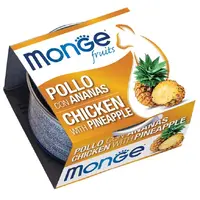 Monge Fruit влажный корм для кошек 80 г - с курицей и ананасом (8009470013338) 