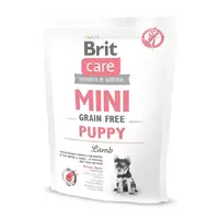 Brit Care MINI Grain-Free Puppy Lamb сухий корм для цуценят мініатюрних порід 400 г - з ягням (8595602520145) 