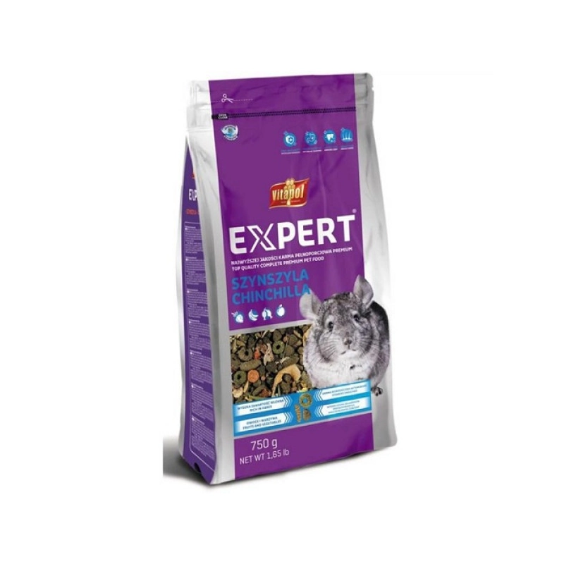 Vitapol Expert корм для шиншил 750 г (5904479001672) 