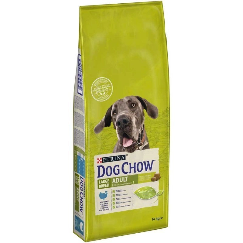 Dog Chow ADULT Large Breed СУХИЙ КОРМ Premium собаки великих порід (з індичкою) 14 кг 