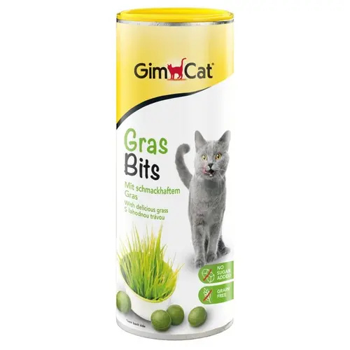 GimCat GrasBits ЛАСОЩІ Супер-преміум коти (з травою) 1 табл
