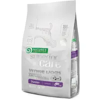 Nature's Protection Superior Care White Dogs Grain Free Junior All Breeds сухой корм для щенков с белым окрасом шерсти 1.5 кг (4771317456717) 