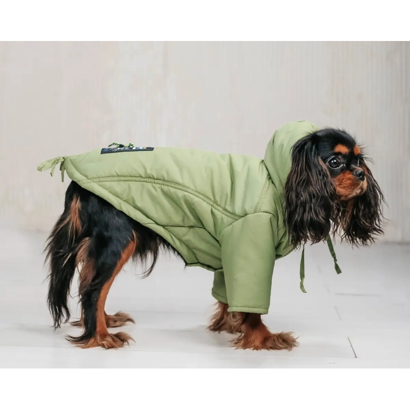 Dogs Bomba Denim парка для собак 6 - фісташкова (2000000055824)  - фото 2