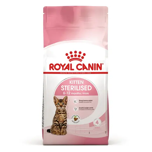 Royal Canin Kitten Sterilised сухий корм для стерилізованих кошенят 400 г (3182550805155)