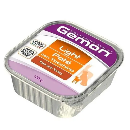 Gemon LIGHT Turkey ВОЛОГИЙ КОРМ Економ собаки (з індичкою) 150 г