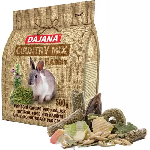Dajana Country Mix корм для декоративних кроликів 500 г (8594000256410)
