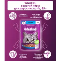 Whiskas ВОЛОГИЙ КОРМ Економ коти (з тунцем) 85 г  - фото 3
