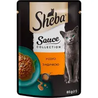 Sheba Sauce Collection ВОЛОГИЙ КОРМ Premium коти (з індичкою) 85 г 
