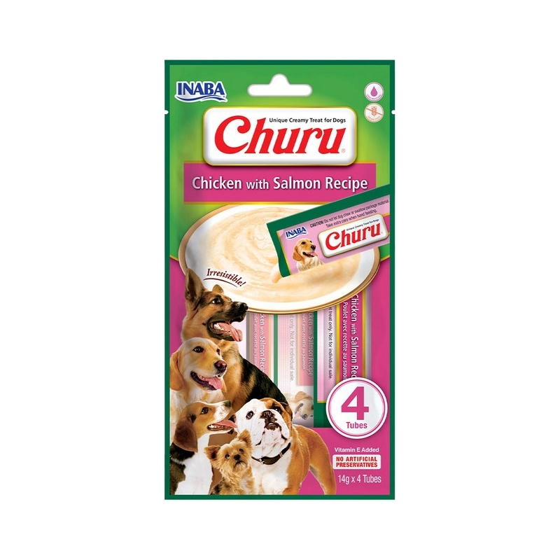 Inaba Churu ЛАСОЩІ Холістік собаки (з куркою та лососем) 14 г 