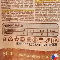Carnilove Cat Semi Moist Snack лакомство для кошек 50 г - с курицей и тимьяном (8595602527212)  - фото 3