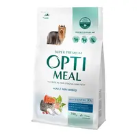 Optimeal ADULT MINI Breed сухий корм для собак дрібних порід 700 г - з лососем (4820215364256) 