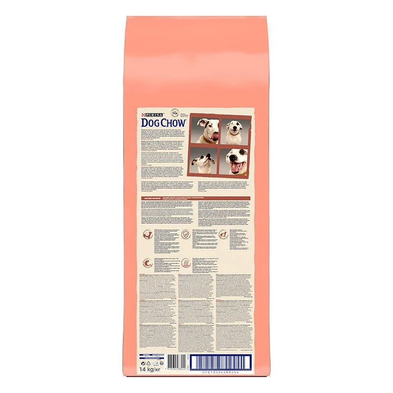Dog Chow Sensetive ADULT 1+ СУХИЙ КОРМ Premium собаки (з лососем) 14 кг  - фото 5
