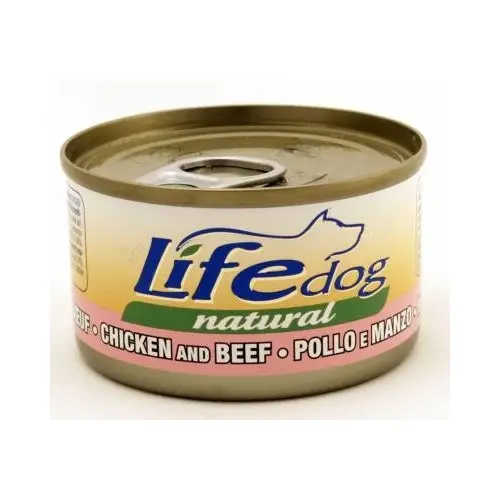 Lifedog влажный корм для собак 90 г - с курицей и говядиной (8034105420144)