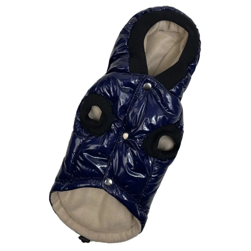 Dogs Bomba жилет лакований для собак 3 - синій (2000000052892)  - фото 1