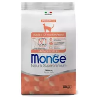 Monge Monoprotein Salmon Adult Natural СУХИЙ КОРМ Супер-преміум коти (з лососем) 1.5 кг  - фото 4