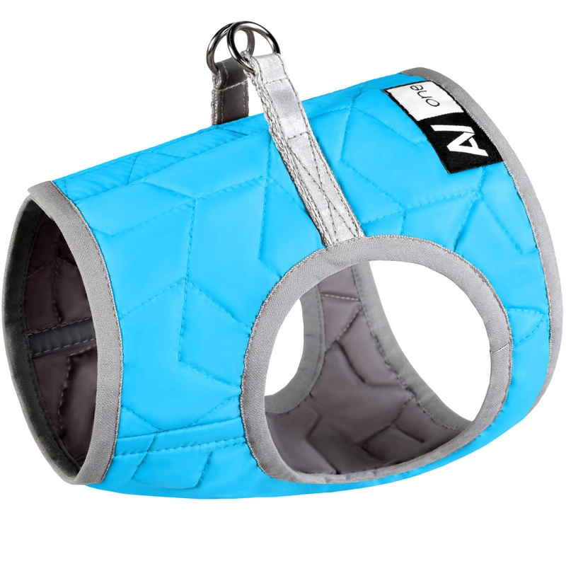 AiryVest ONE шлея для собак XS-1 - нейлонова, блакитна (4823089308586) 