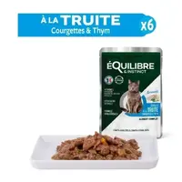 Equilibre&Instinct Sterilised ВОЛОГИЙ КОРМ Економ коти (з куркою, фореллю, яловичиною та лососем) 85 г  - фото 4