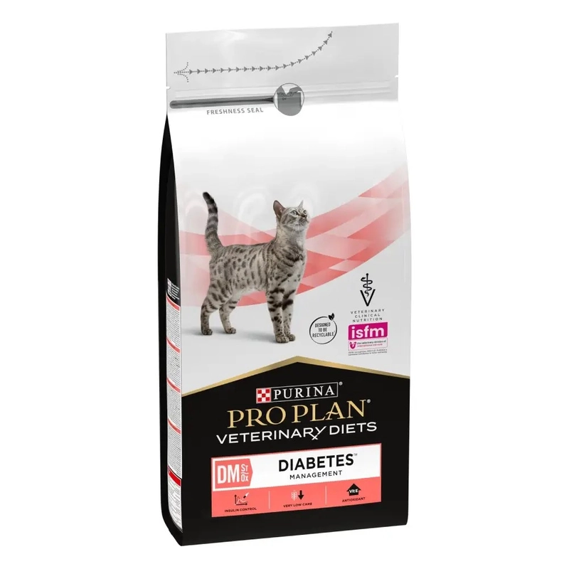 Purina Pro Plan Veterinary Diets DM Diabetes Management СУХИЙ КОРМ Холістік коти (при цукровому діабеті) 1.5 кг 