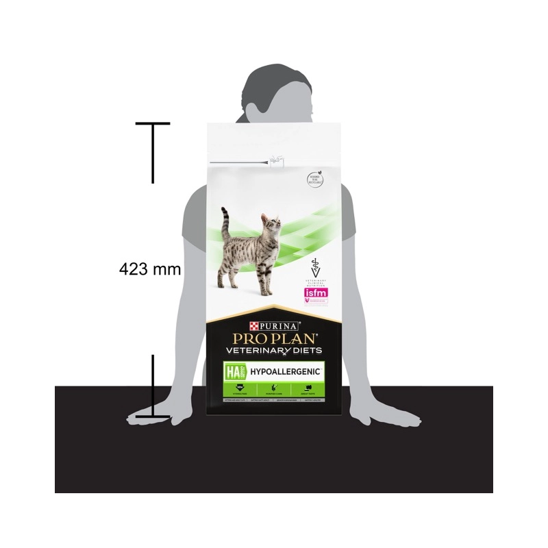 Purina Pro Plan Veterinary Diets HA Hypoallergenic сухий корм для котів при харчовій алергії 1.3 кг - з куркою (7613035154506)  - фото 4