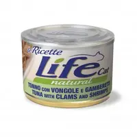 Lifecat Le Ricette влажный корм для кошек 150 г - с тунцом, мидиями и креветками (8034105422971) 