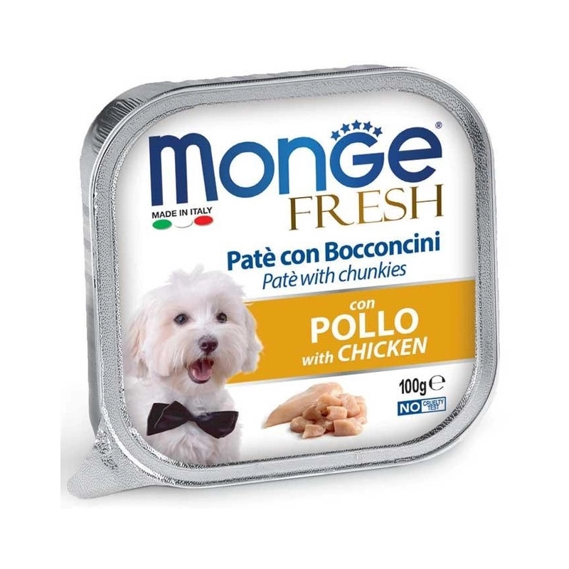 Monge Fresh Chicken ВОЛОГИЙ КОРМ Premium собаки (з куркою) 100 г 
