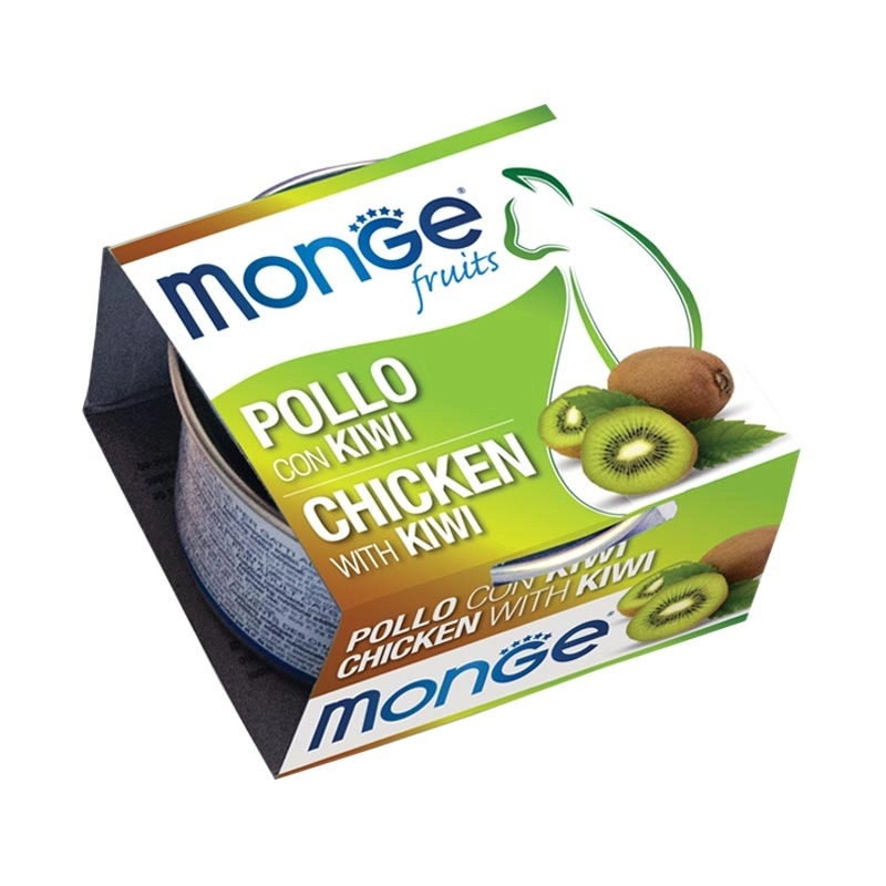 Monge Fruit ВОЛОГИЙ КОРМ Premium коти (з куркою та ківі) 80 г 