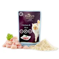 Nuevo Light ВОЛОГИЙ КОРМ Premium коти (з куркою та рисом) 85 г 