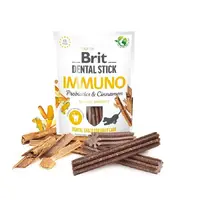 Brit Dental Stick Immuno ЛАСОЩІ Супер-преміум собаки (для міцного імунітету) 251г  - фото 2