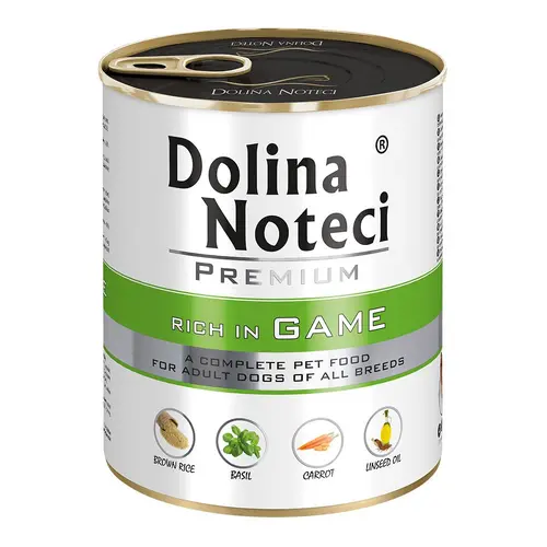 Dolina Noteci Premium ADULT All Breeds rich in Game вологий корм для собак 800 г - з дичиною (5902921300038)