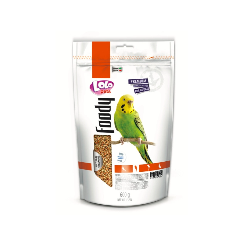 Lolopets Doypack корм для папуг 600 г (5904479702142) 