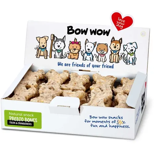 Bow wow Prebio Bones ЛАСОЩІ Premium собаки (з яловичого рубця) 30 шт