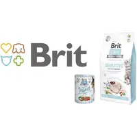 Brit Care GF Sensitive Allergy Management сухий корм для котів з харчовою непереносимістю 400 г - з комахами та рибою (8595602554201)  - фото 2
