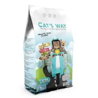 Наполнитель для кошачьего туалета Cat's Way бентонитовый марсельское мыло + бирюзовые гранулы 6 л (8682162004281) 