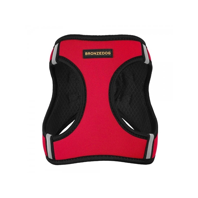 BronzeDog Sport Vest шлея для собак XXS - неопренова, червона (2007033039722)  - фото 1