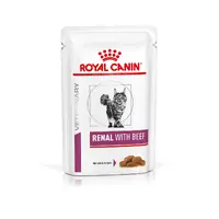 Royal Canin Renal Cat Beef влажный корм для кошек для поддержания функции почек 85 г (9003579027547) 