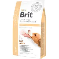 Brit VETERINARY DIETS Grain-Free HEPATIC Egg & Pea СУХИЙ КОРМ Холістік собаки (при печінковій недостатності) 2 кг 