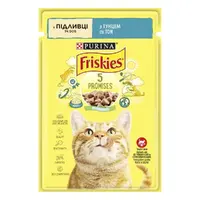 Friskies ВОЛОГИЙ КОРМ Економ коти (з тунцем) 85 г  - фото 1