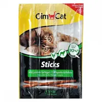 GimCat Sticks Lamm&Geflugel ЛАСОЩІ Супер-преміум коти (з ягням та домашньою птицею) 5 г 