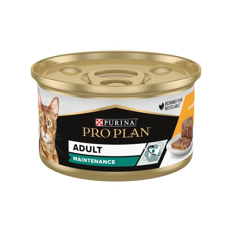 Purina Pro Plan Adult влажный корм для кошек 85 г - с индейкой (8445290173218) 